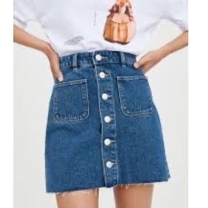 ZARA | Denim Mini Skirt